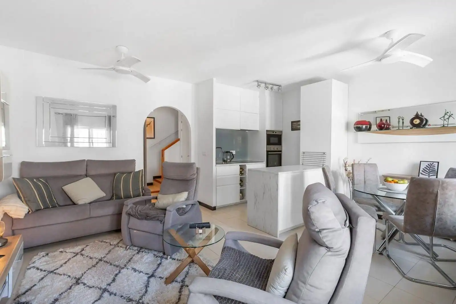 Living room of Houses for sale in Torrevieja  with Air Conditioner, Heating and Private garden