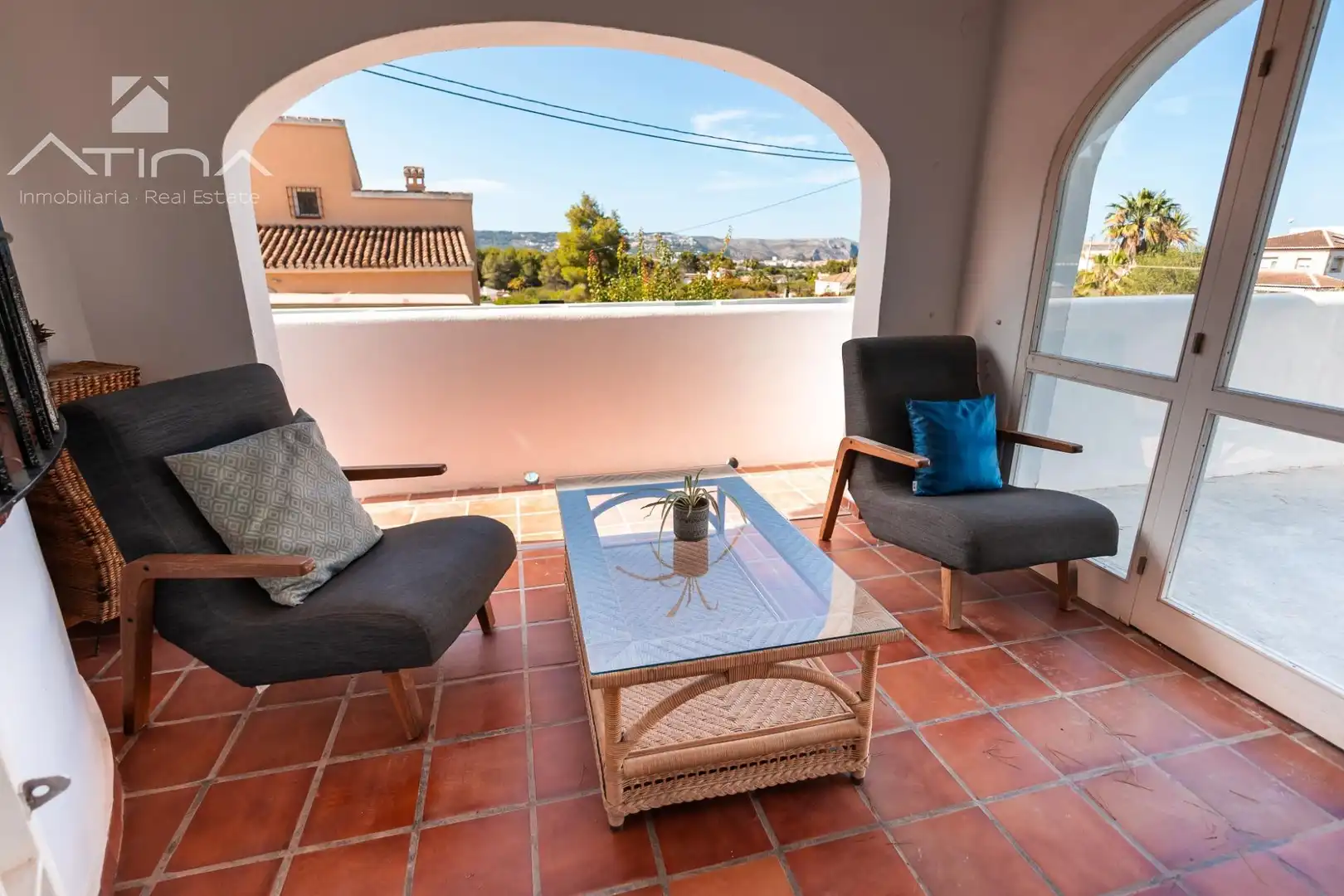 Terrace of Houses for sale in Jávea / Xàbia  with Air Conditioner, Private garden and Terrace