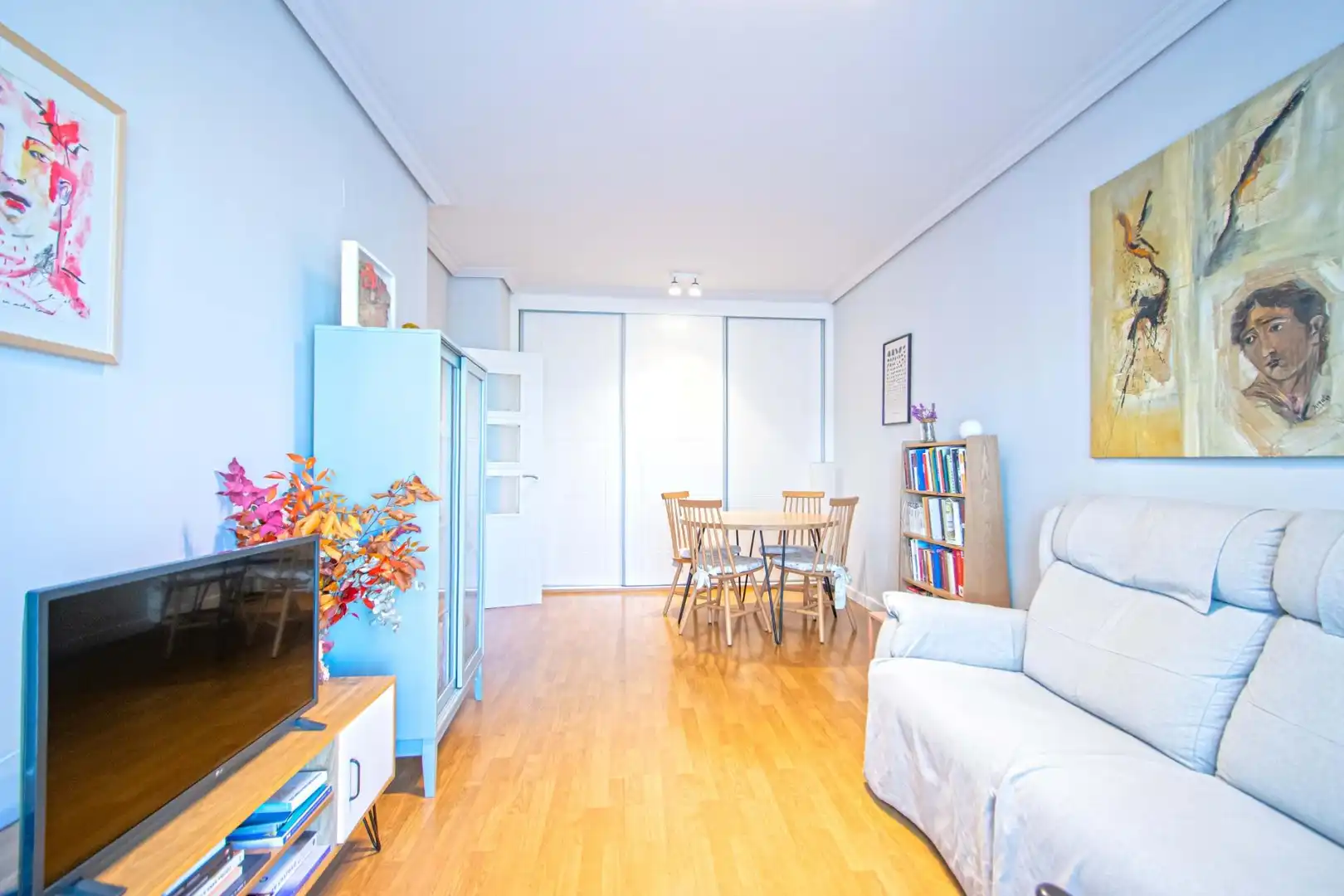 Wohnzimmer von Wohnung zum Verkauf in  Sevilla Capital mit Gemeinschaftspool