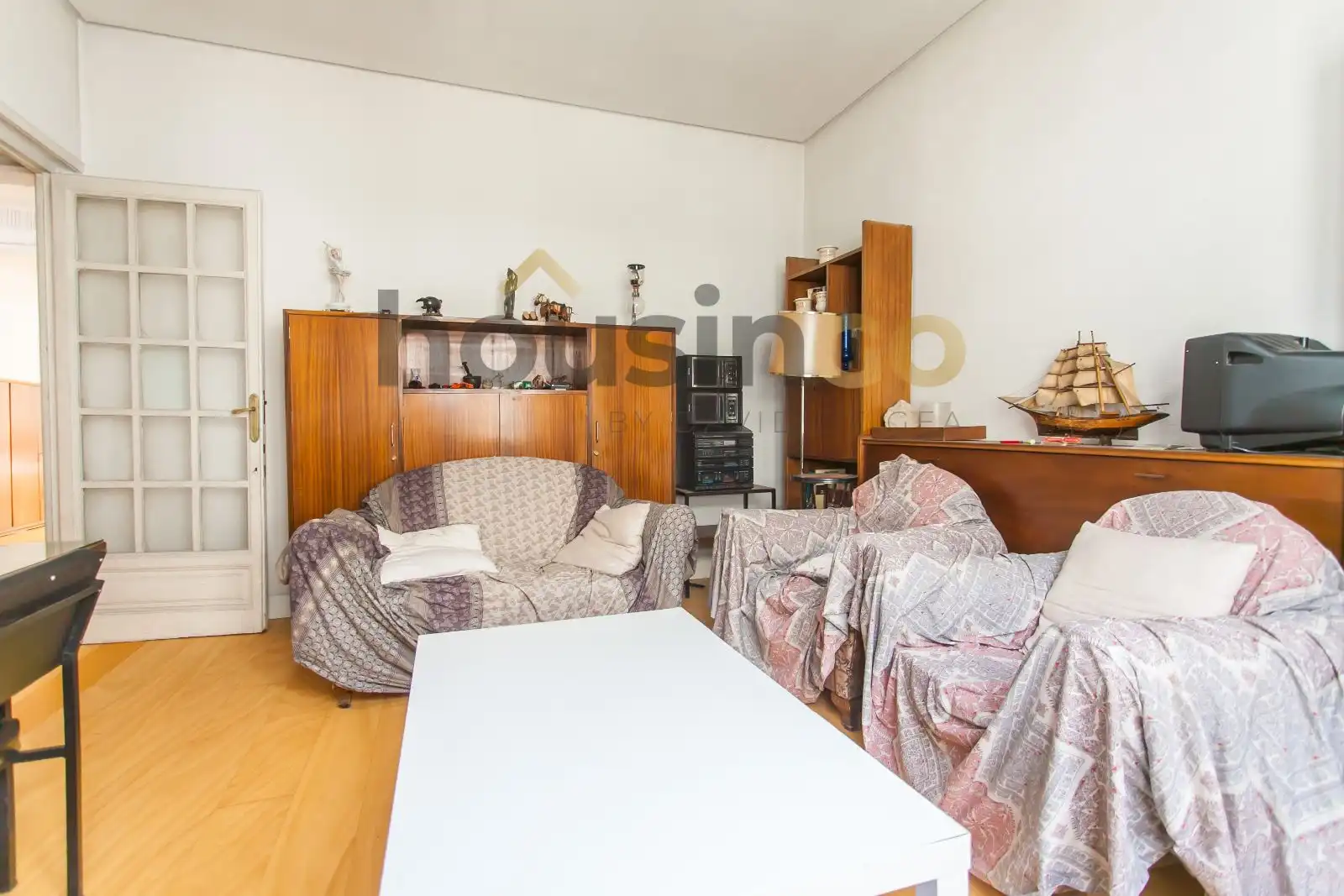 Sala de estar de Ático en venta en Población de Arroyo con Aire acondicionado, Calefacción y Terraza
