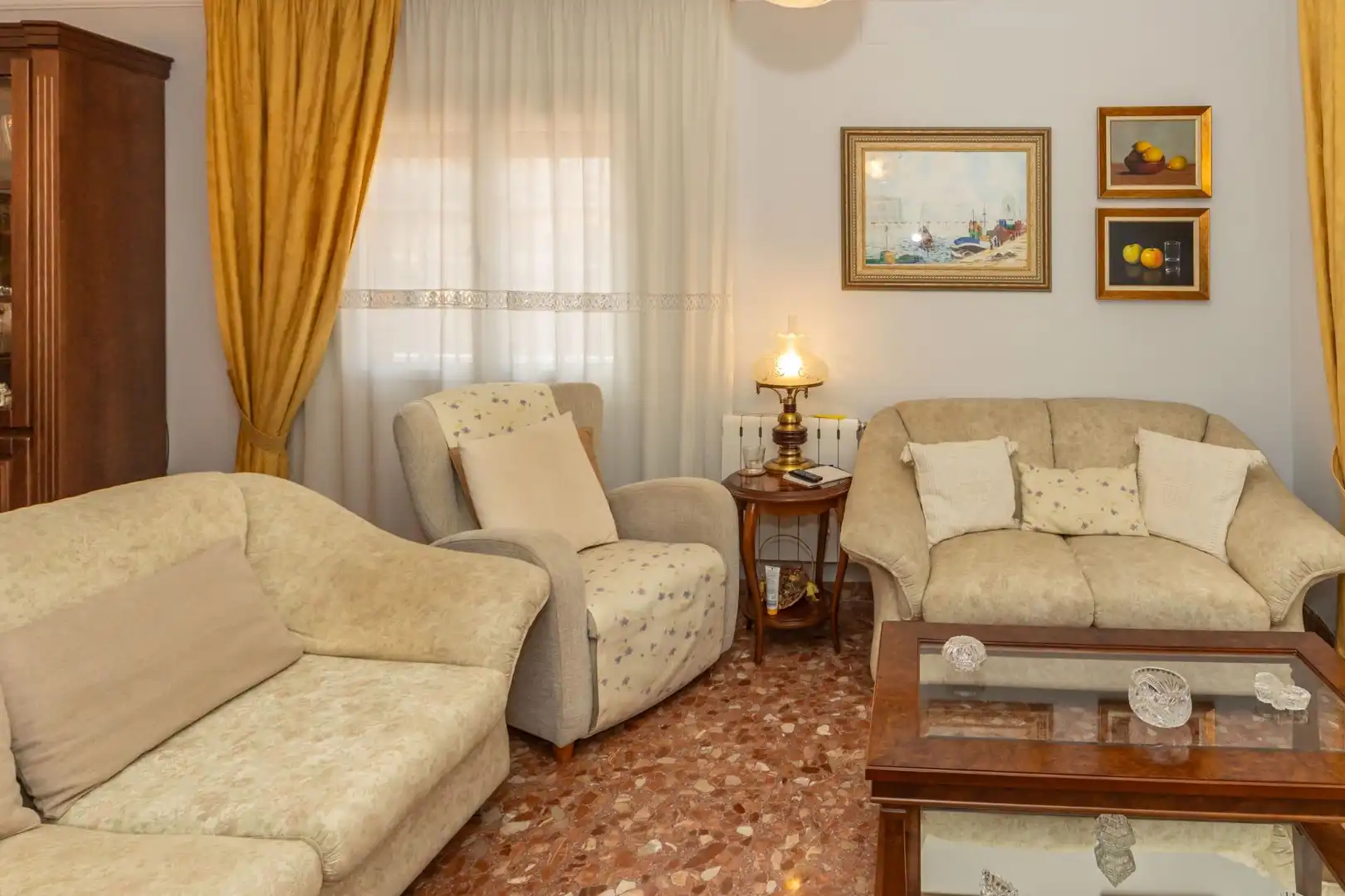 Living room of Houses for sale in Aldeire  with Air Conditioner, Heating and Balcony