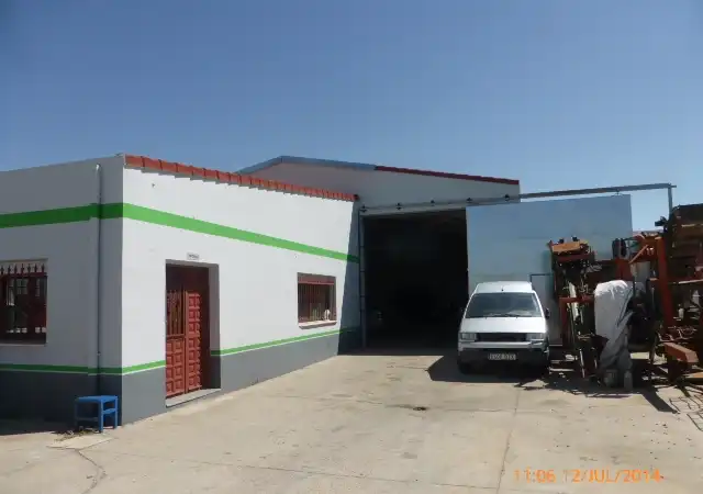 Exterior view of Industrial buildings for sale in Pedrajas de San Esteban