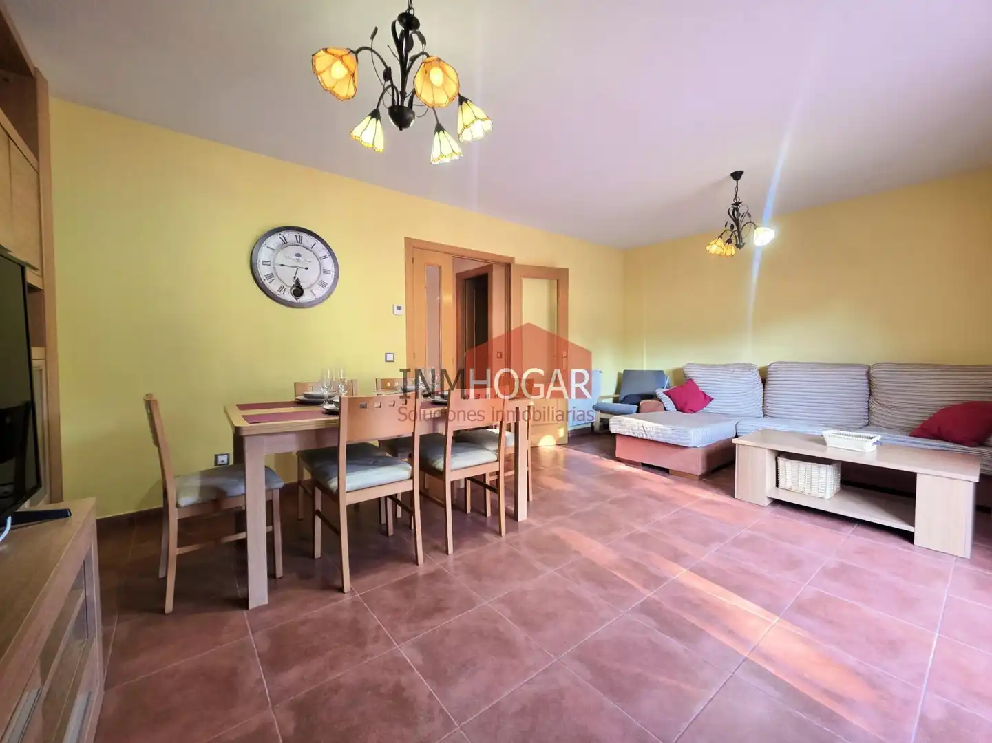 Sala de estar de Casa adosada en venta en Hervencias Altas - El Pinar