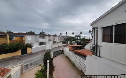 Exterior view of Single-family semi-detached for sale in Castellón de la Plana / Castelló de la Plana  with Terrace