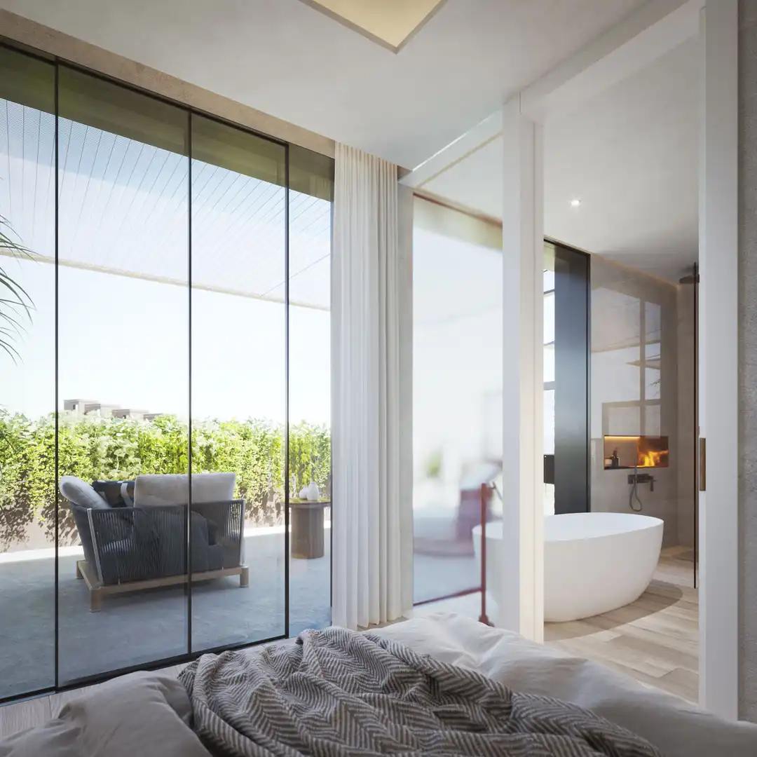 Bedroom of Detached homes for sale in Marbella  with Private garden, Terrace and Swimming Pool
