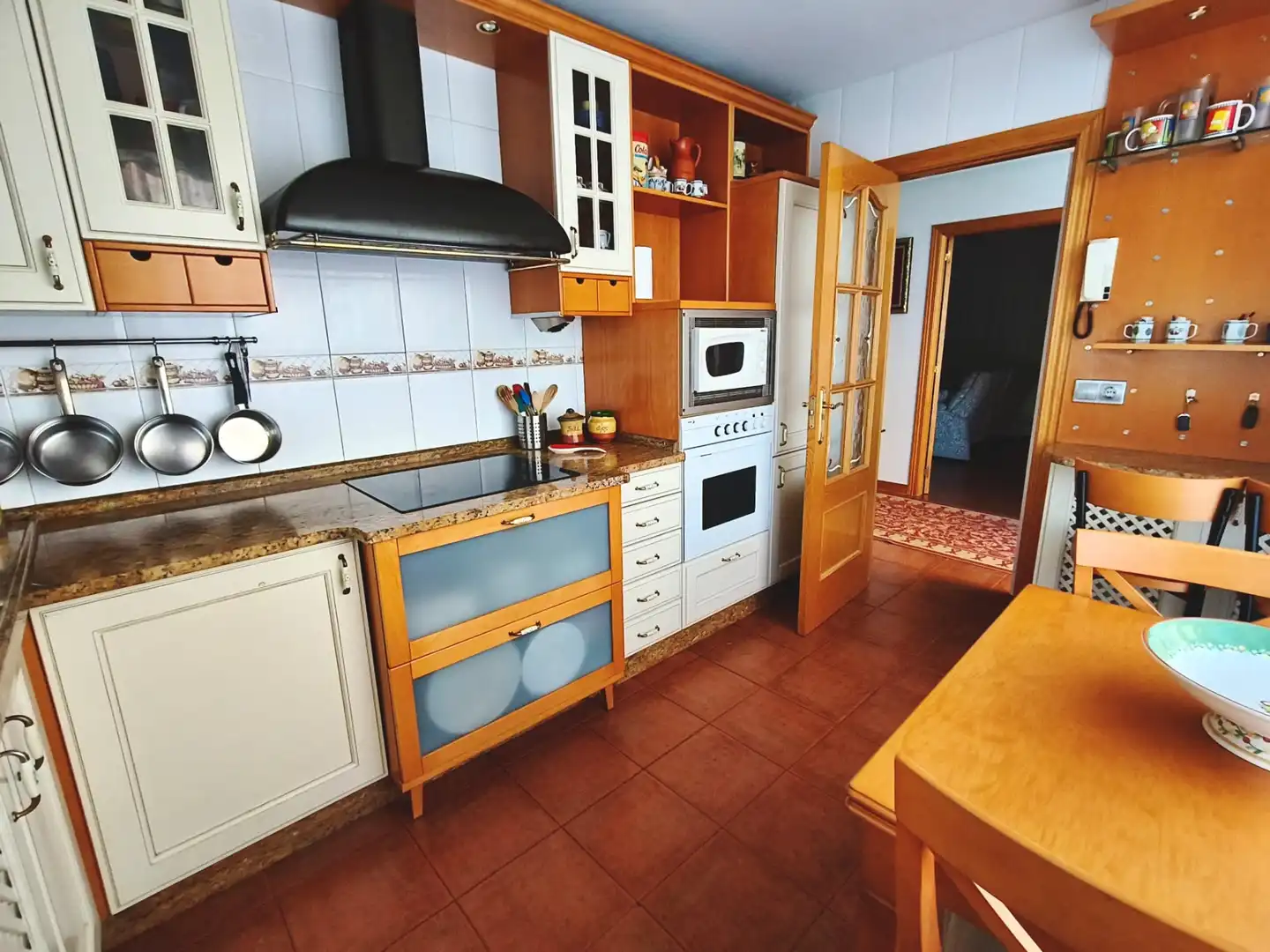 Cocina de Casa adosada en venta en Cogollos con Calefacción, Jardín privado y Parquet