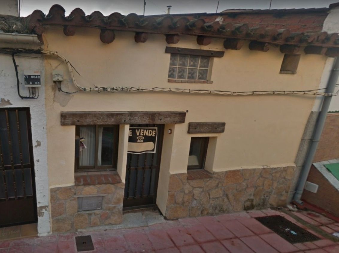 Exterior view of Single-family semi-detached for sale in San Martín de Valdeiglesias