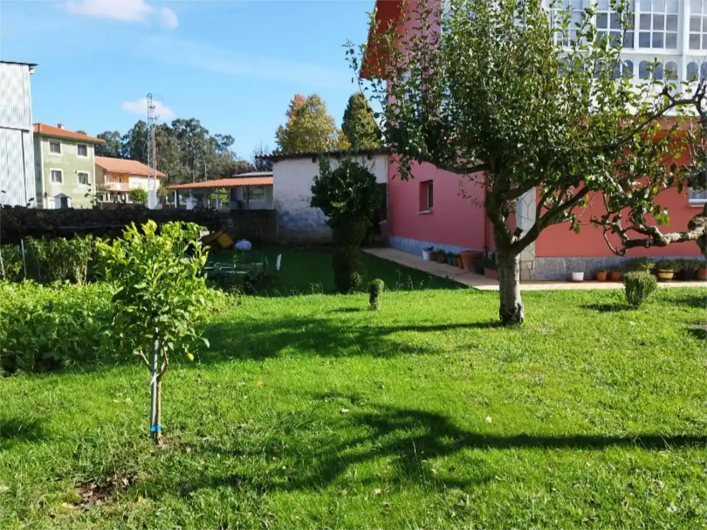 Jardín de Casa o chalet en venta en Narón con Balcón