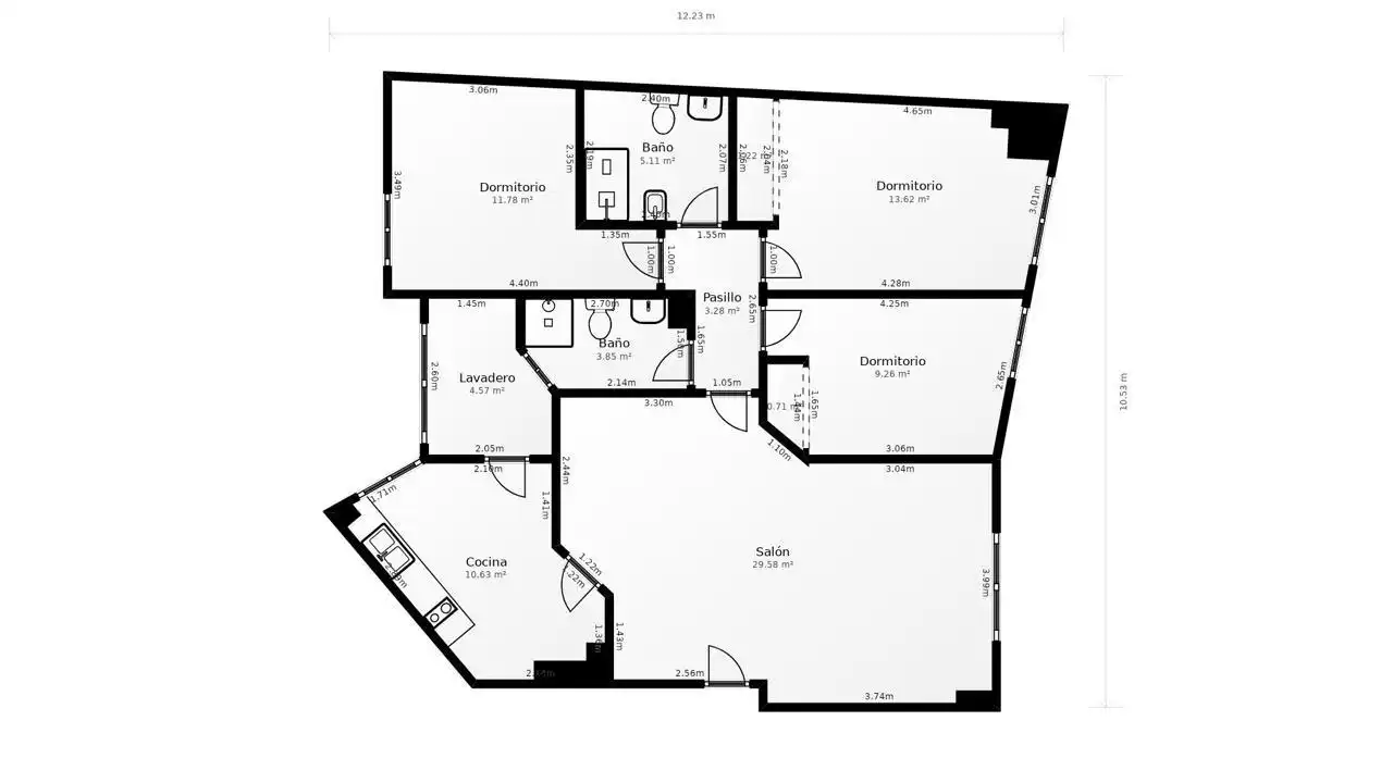 Piso con ascensor en venta en Calle Numancia, imagen 41