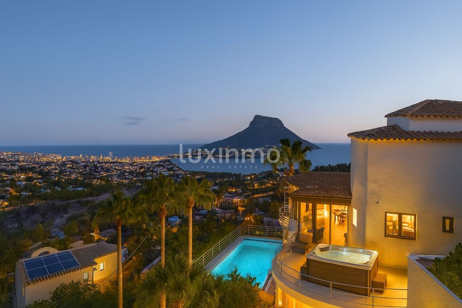 Exterior view of House or chalet for sale in Calpe / Calp  with Air Conditioner, Heating and Terrace