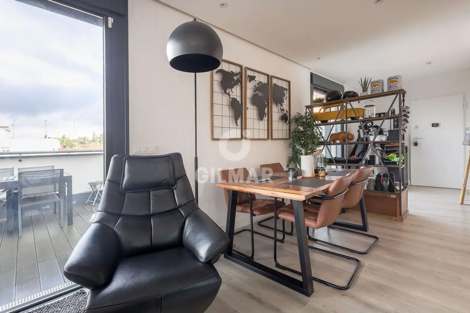 Comedor de Ático en venta en Madrid con Calefacción, Jardín privado y Trastero