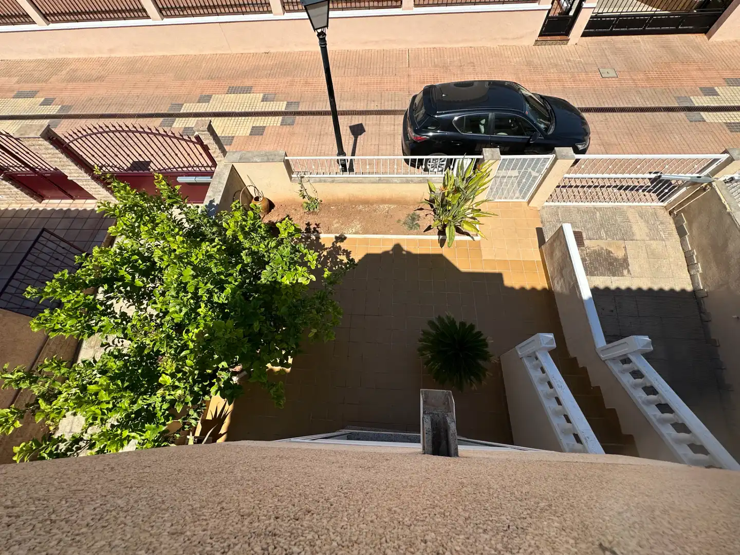 Vista exterior de Casa adosada en venta en Cartagena con Aire acondicionado, Jardín privado y Terraza