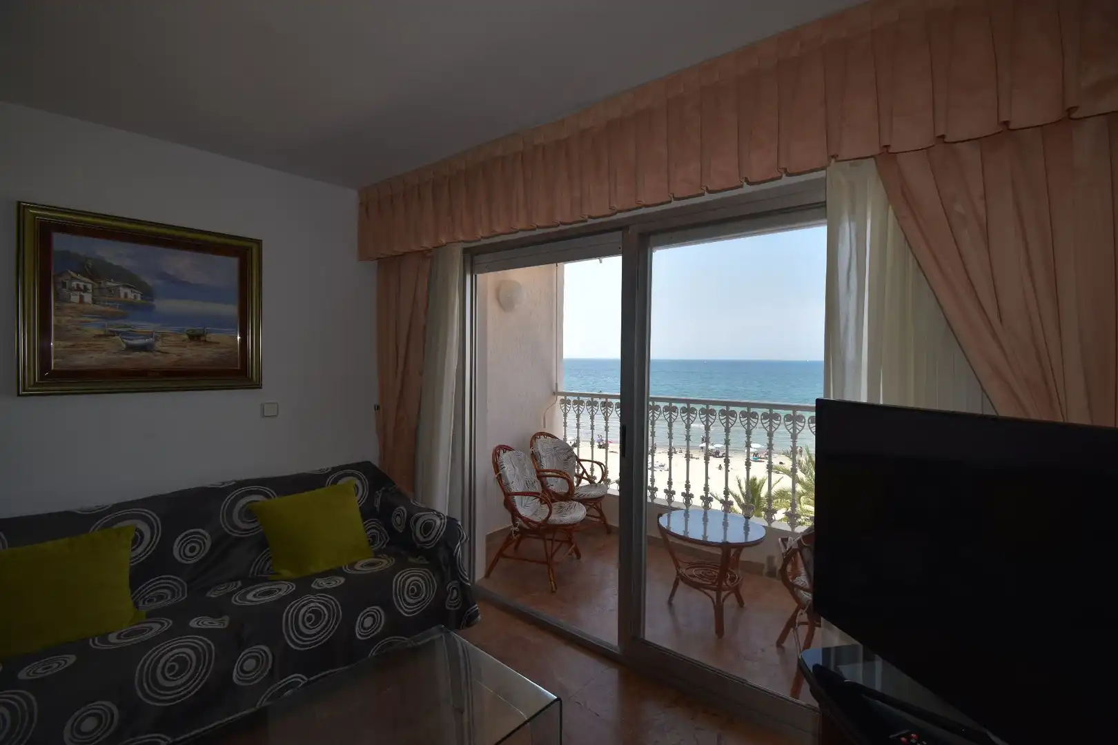 Dormitori de Apartament de lloguer en Santa Pola amb Aire condicionat, Calefacció i Terrassa