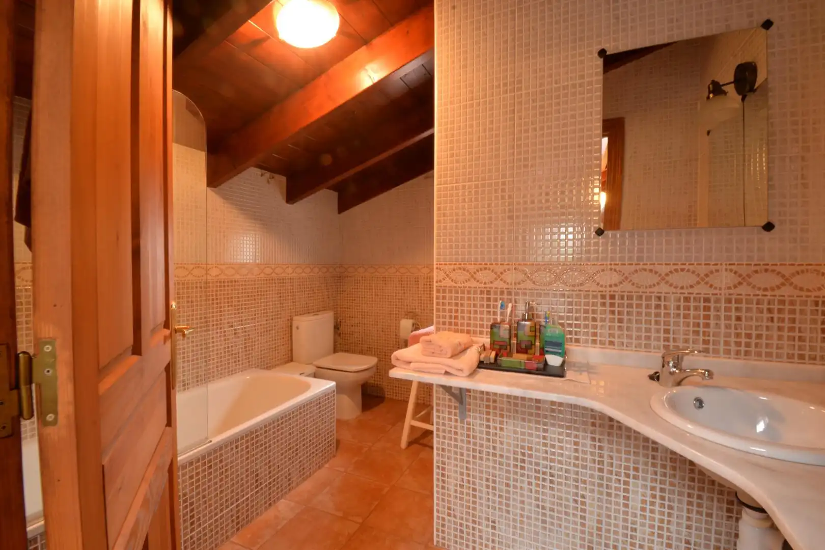 Baño de Casa o chalet en venta en Langreo con Calefacción, Jardín privado y Terraza