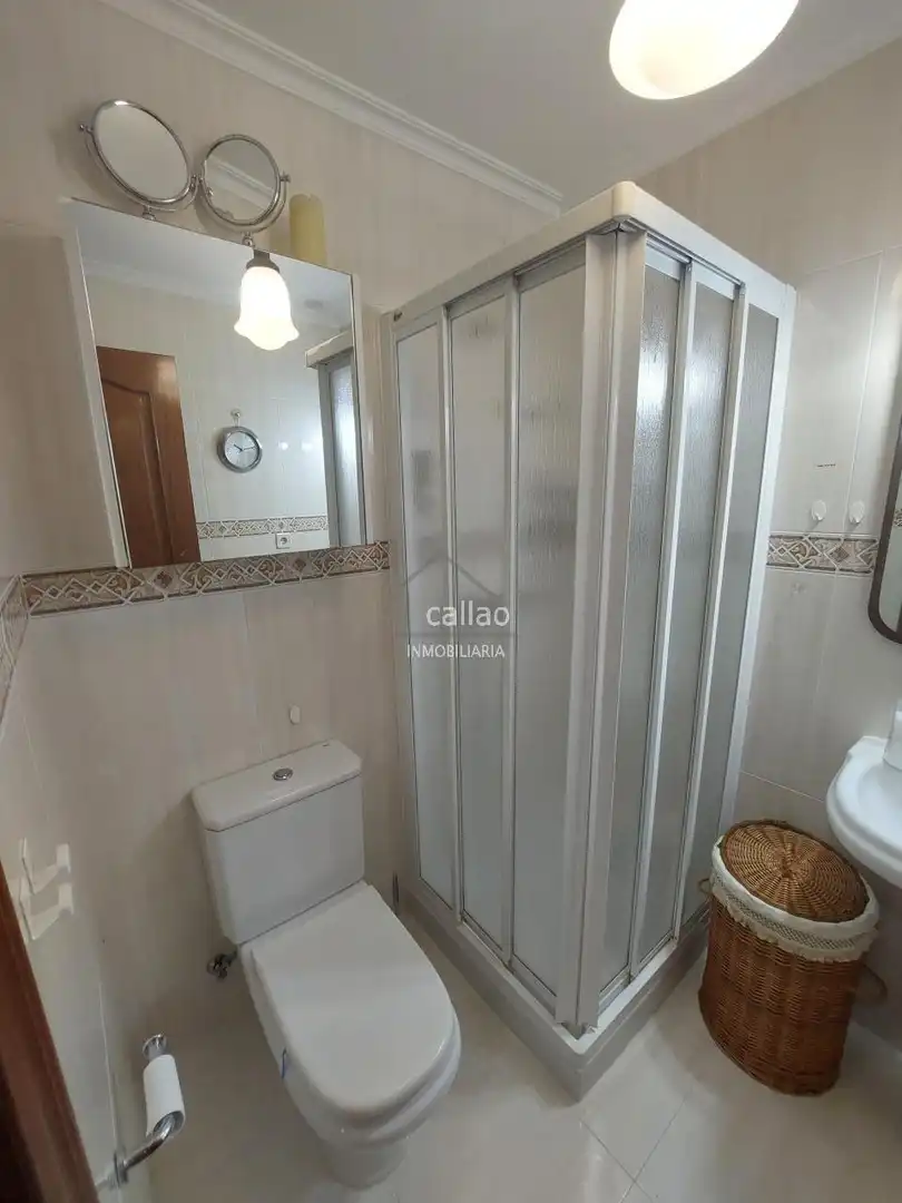 Bedroom of Apartments for rent in Ferrol  with Heating and Furnished