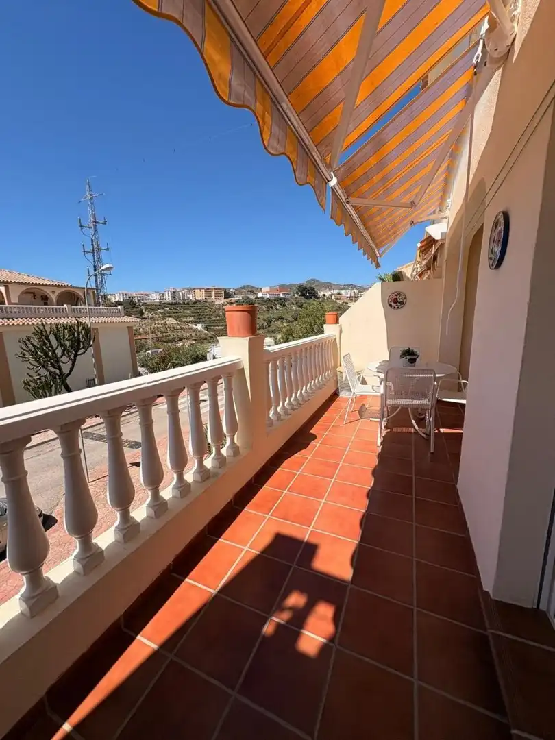 Terrassa de Apartament de lloguer en Torrox amb Terrassa i Piscina comunitària