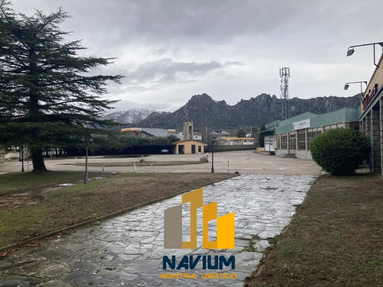Exterior view of Industrial buildings for sale in La Cabrera  with Heating and Alarm