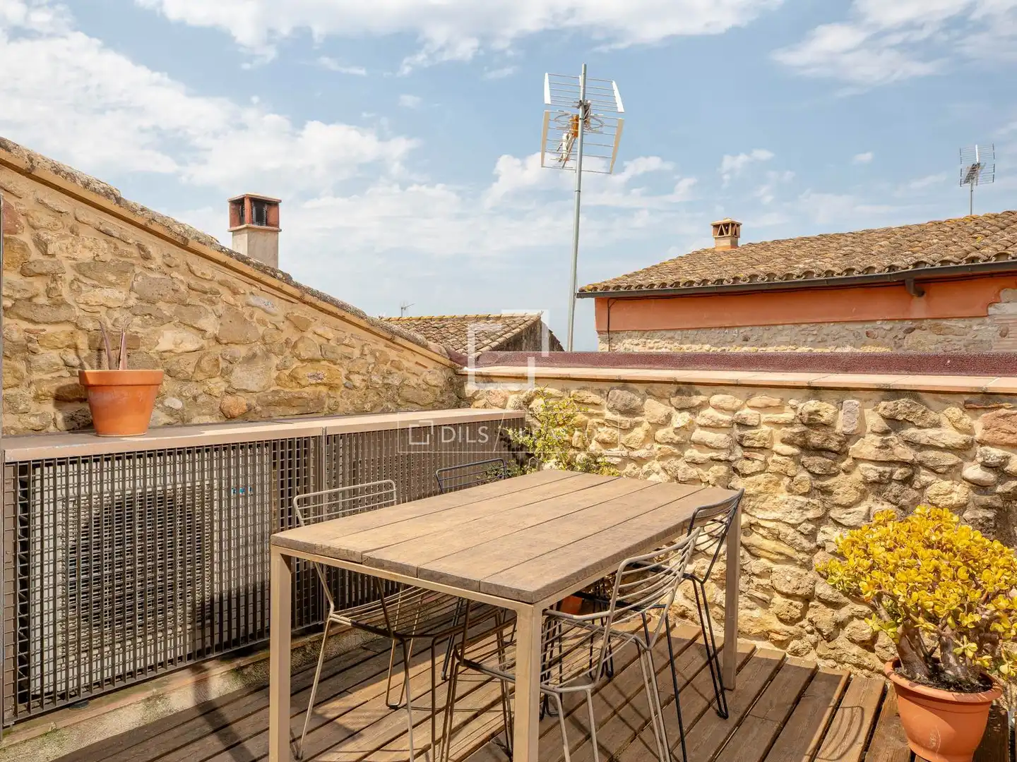 Terraza de Finca rústica en venta en Bàscara con Aire acondicionado y Terraza