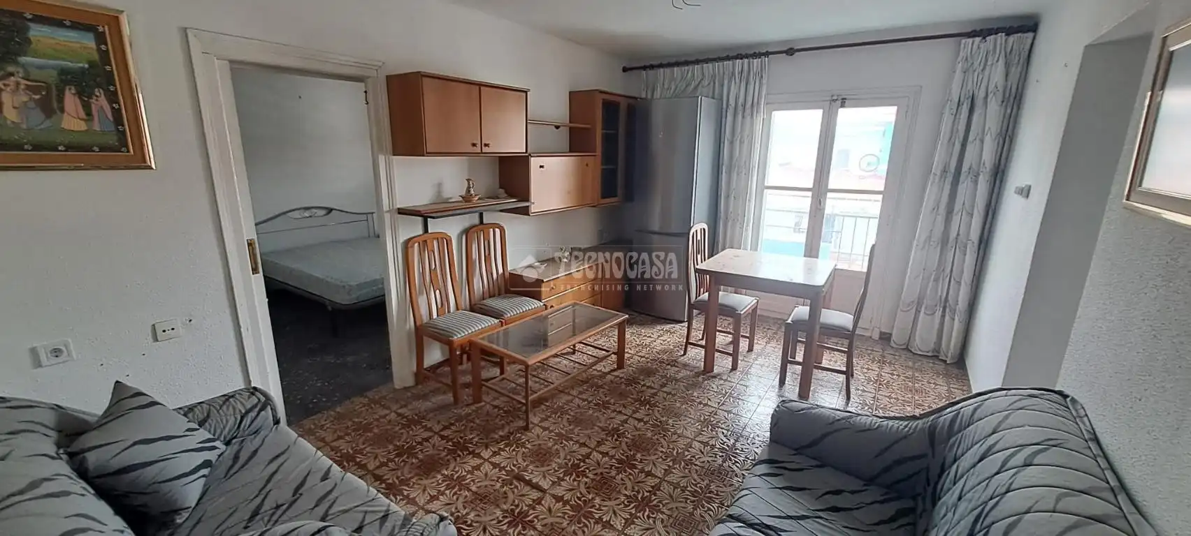 Sala de estar de Piso en venta en Alicante / Alacant con Balcón