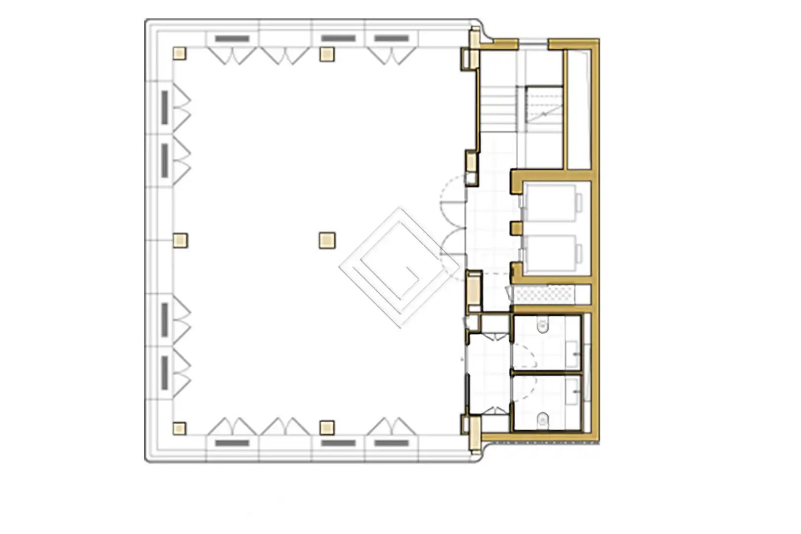 Büro mit Aufzug zur Miete in Calle de María de Molina, imagen 13