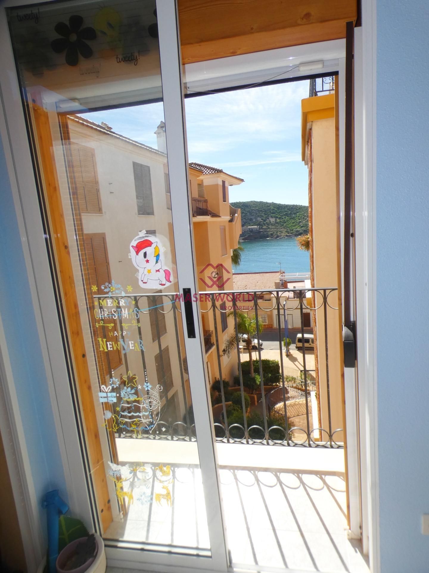 Balcony of Study for sale in Mazarrón  with Storage room and Community pool