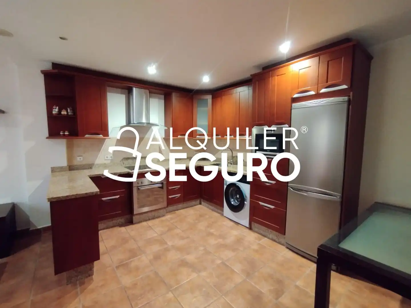 Cocina de Piso de alquiler en Mijas con Terraza y Amueblado
