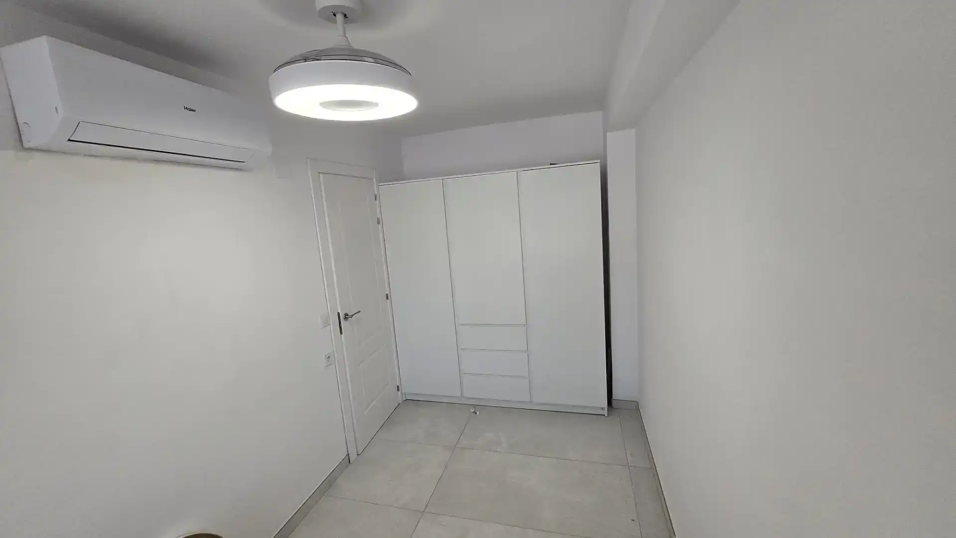 Bedroom of Flat for rent in El Campello  with Air Conditioner, Private garden and Swimming Pool