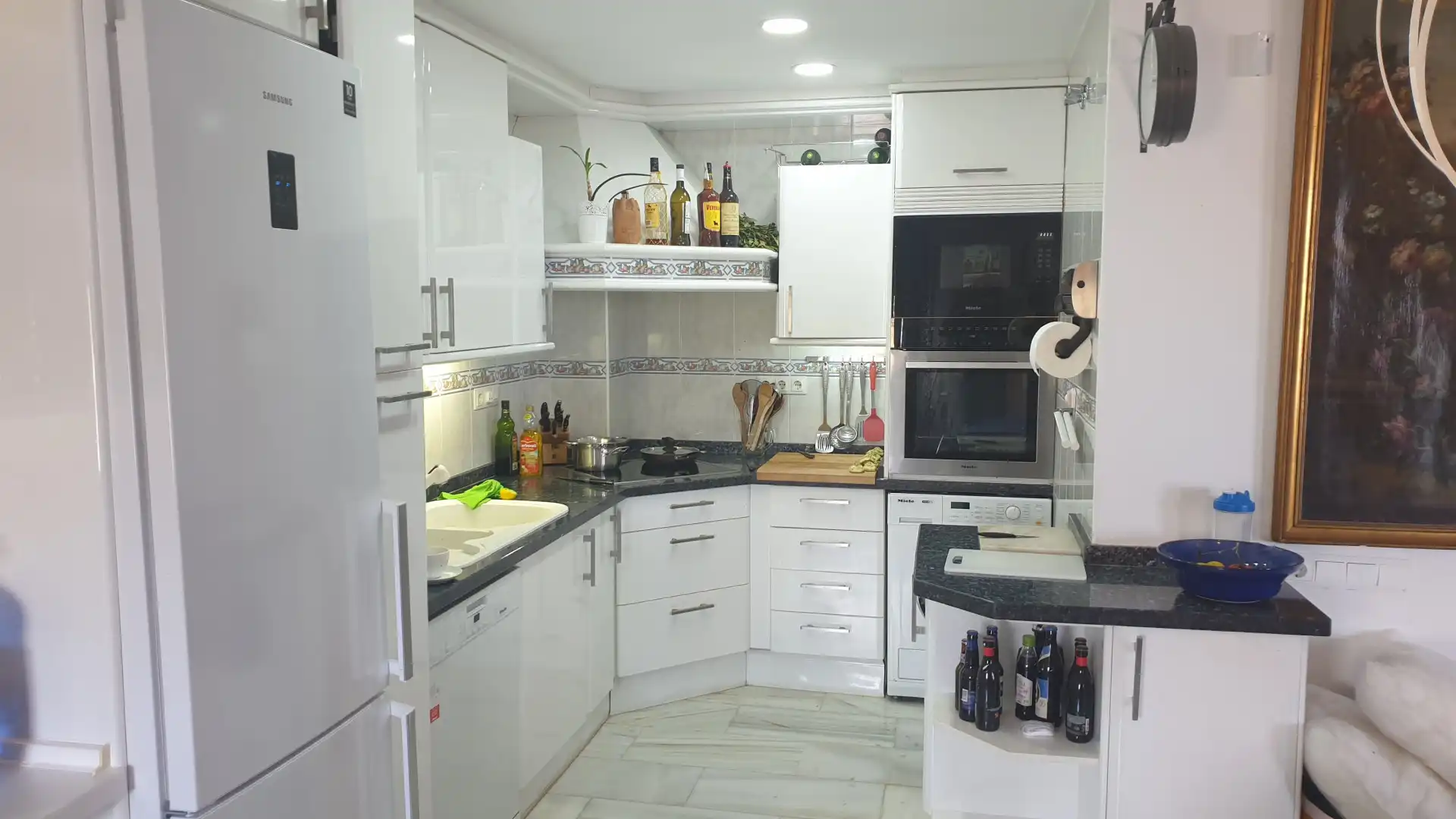 Küche von Maisonette zur Miete in Estepona mit Klimaanlage, Terrasse und Schwimmbad