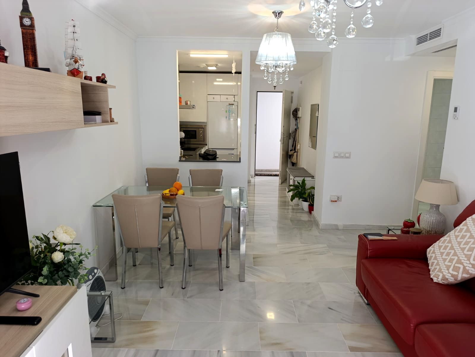 Dining room of Apartment for sale in Fuengirola  with Air Conditioner, Furnished and Oven