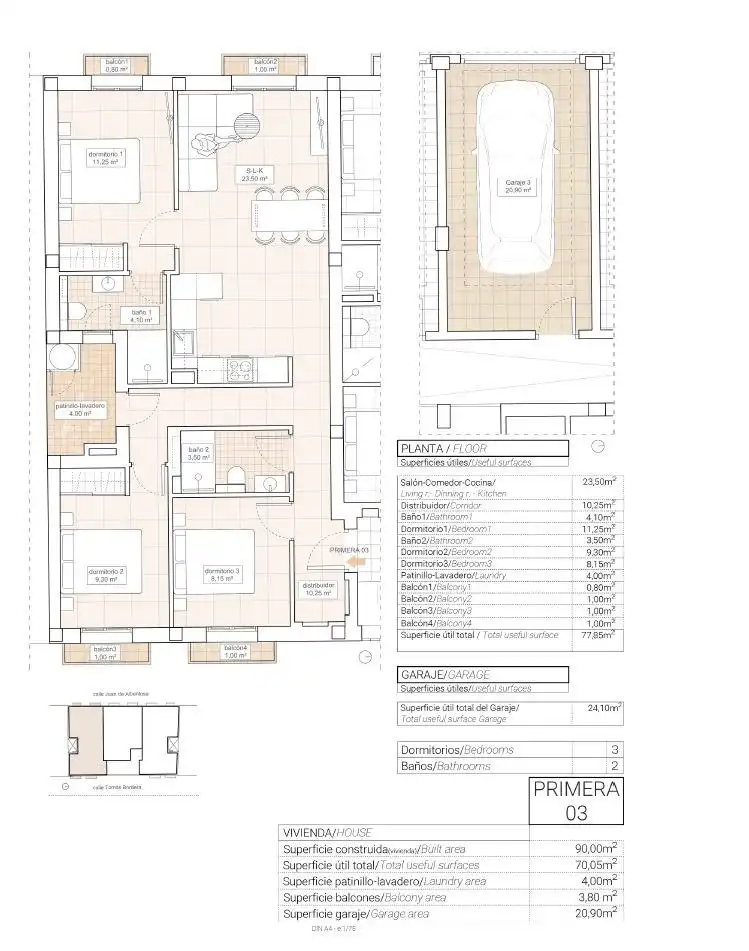 Flat with terrace for sale in Calle Calle Tomás Bordera, imagen 28