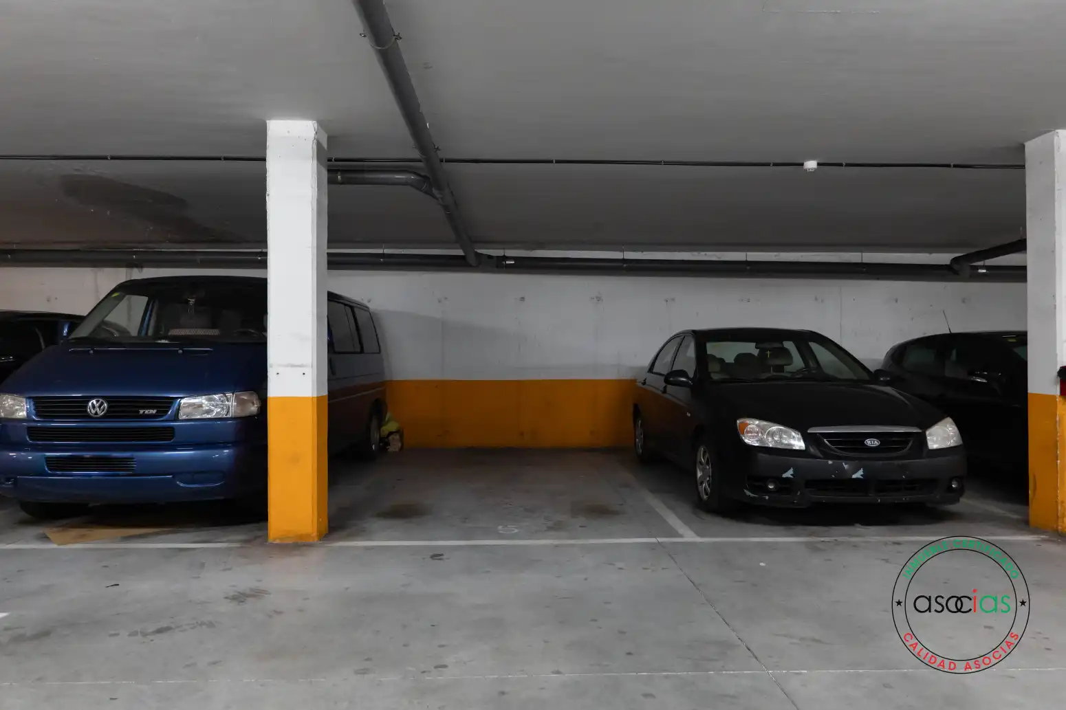 Parking of Flat for sale in Gijón   with Heating, Parquet flooring and Storage room