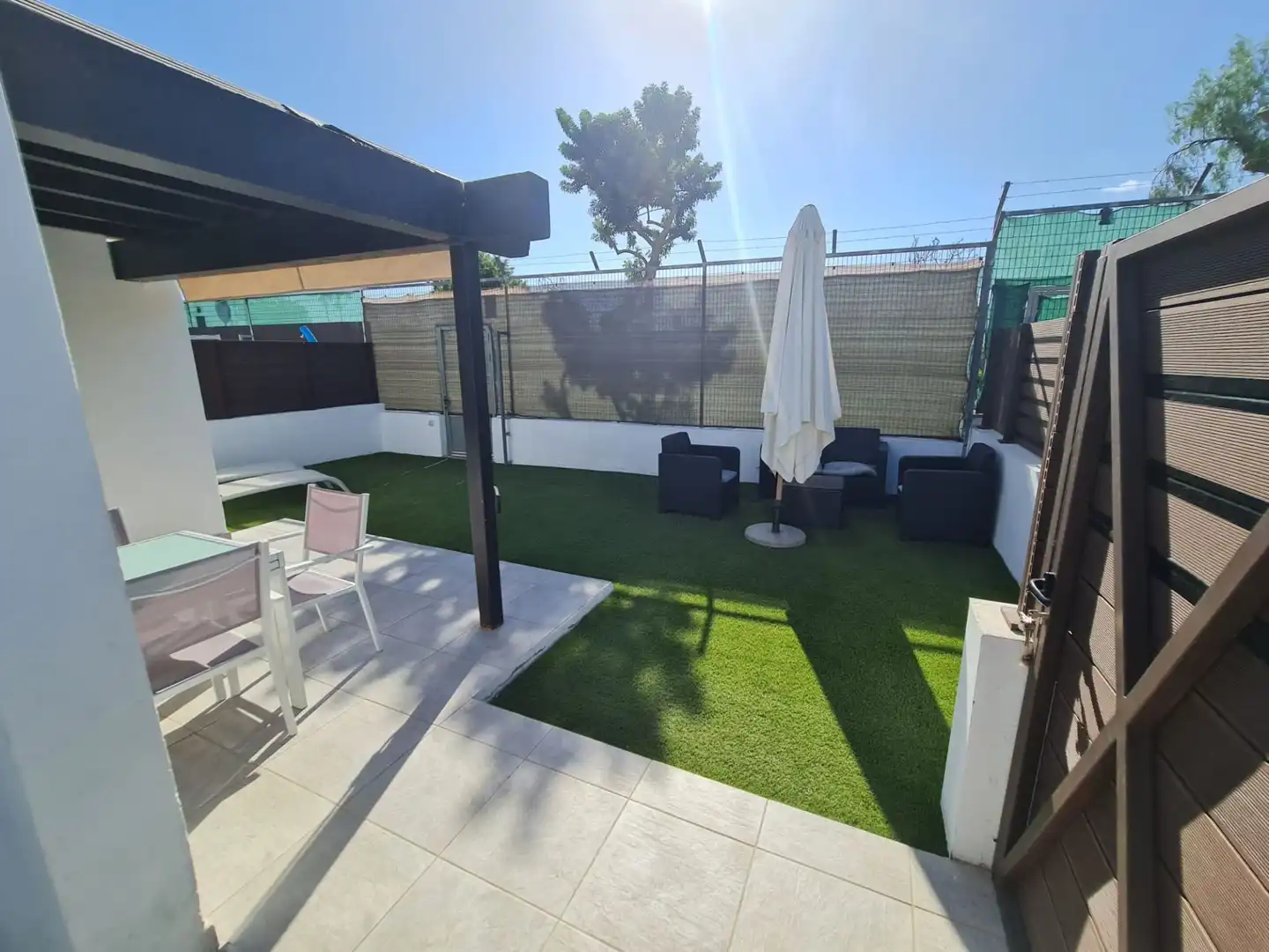 Terrassa de Casa o xalet de lloguer en San Bartolomé de Tirajana amb Aire condicionat, Jardí privat i Terrassa