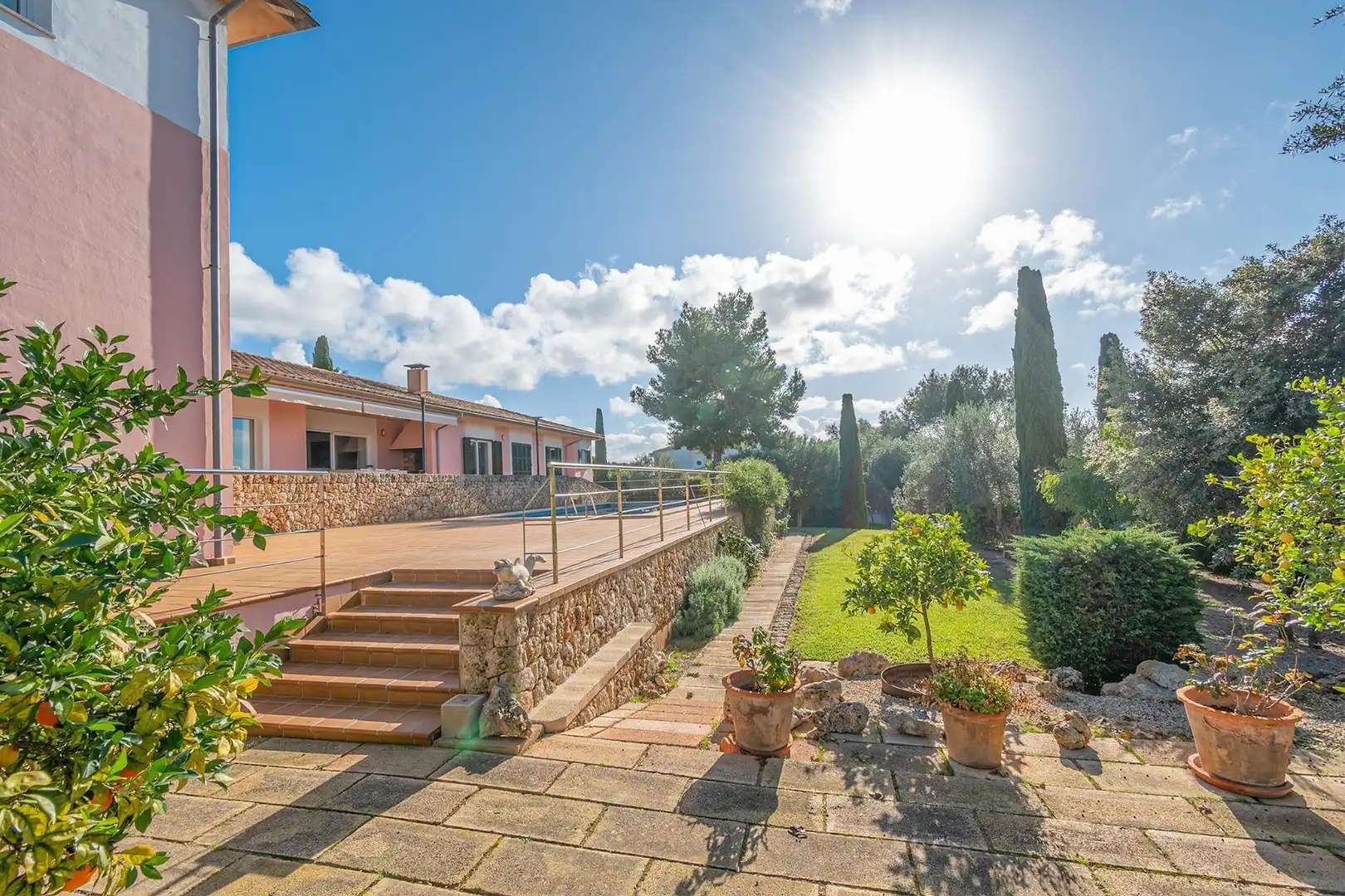 Jardín de Casa o chalet en venta en Marratxí con Aire acondicionado, Calefacción y Jardín privado