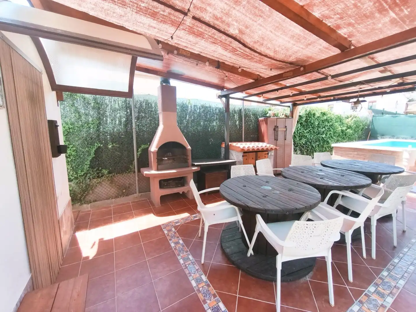Terraza de Finca rústica en venta en Masquefa con Calefacción y Parquet
