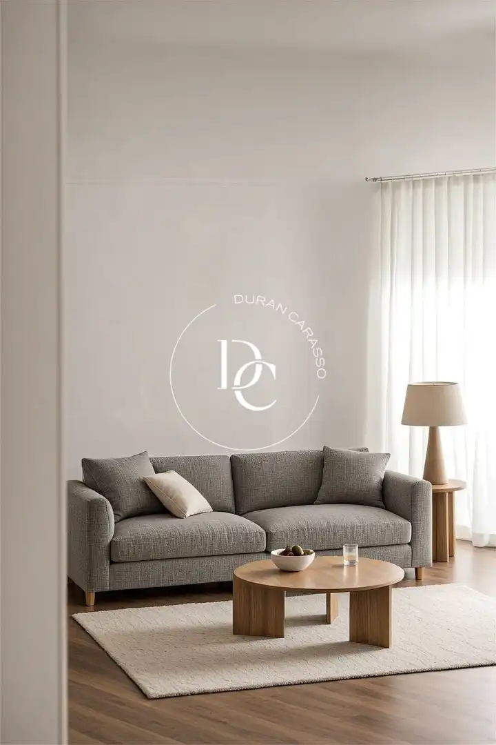 Wohnzimmer von Wohnung zum Verkauf in Sant Pere de Ribes mit Klimaanlage, Heizung und Terrasse