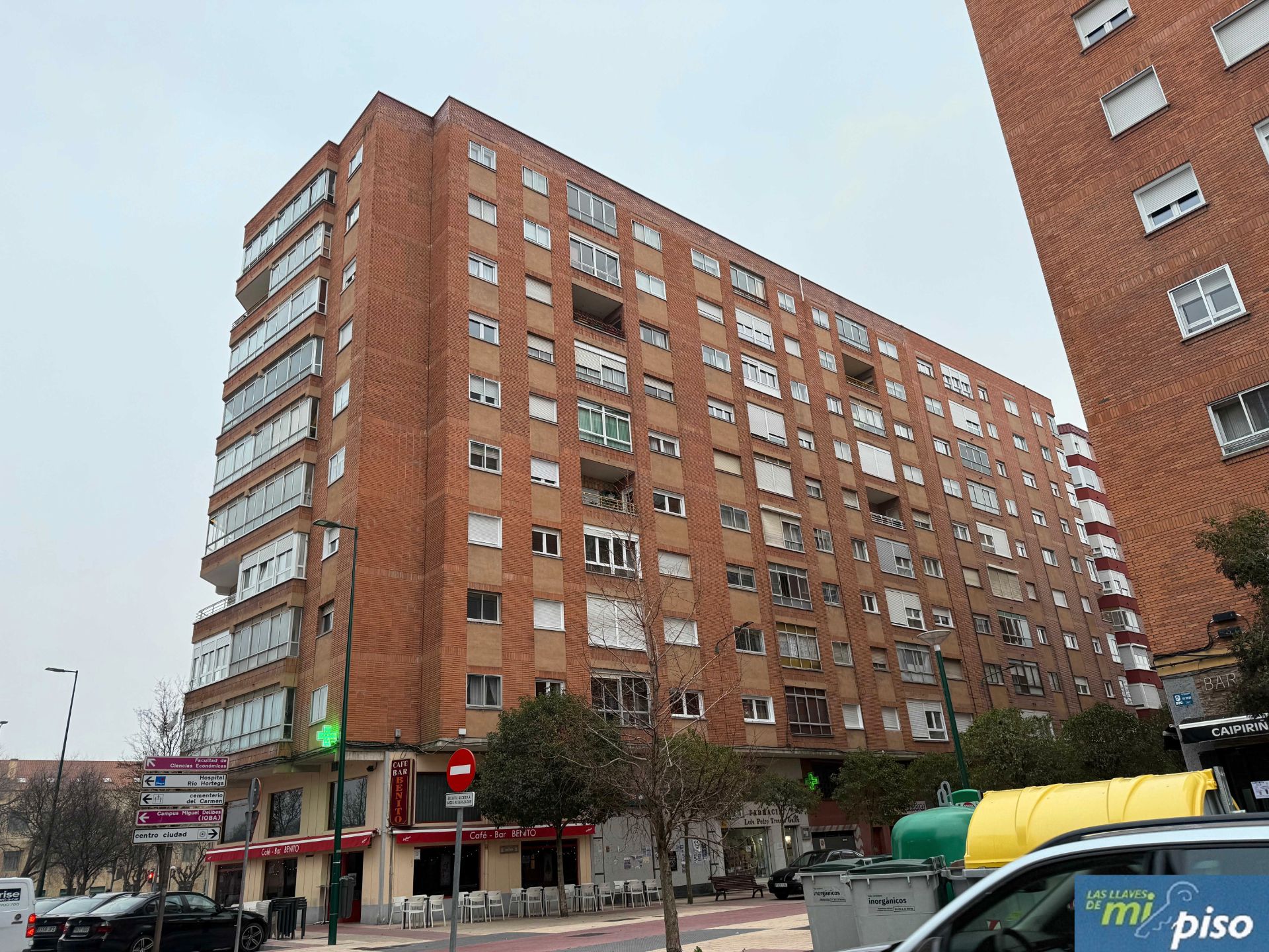 Vista exterior de Pis en venda en Valladolid Capital amb Calefacció, Parquet i Moblat