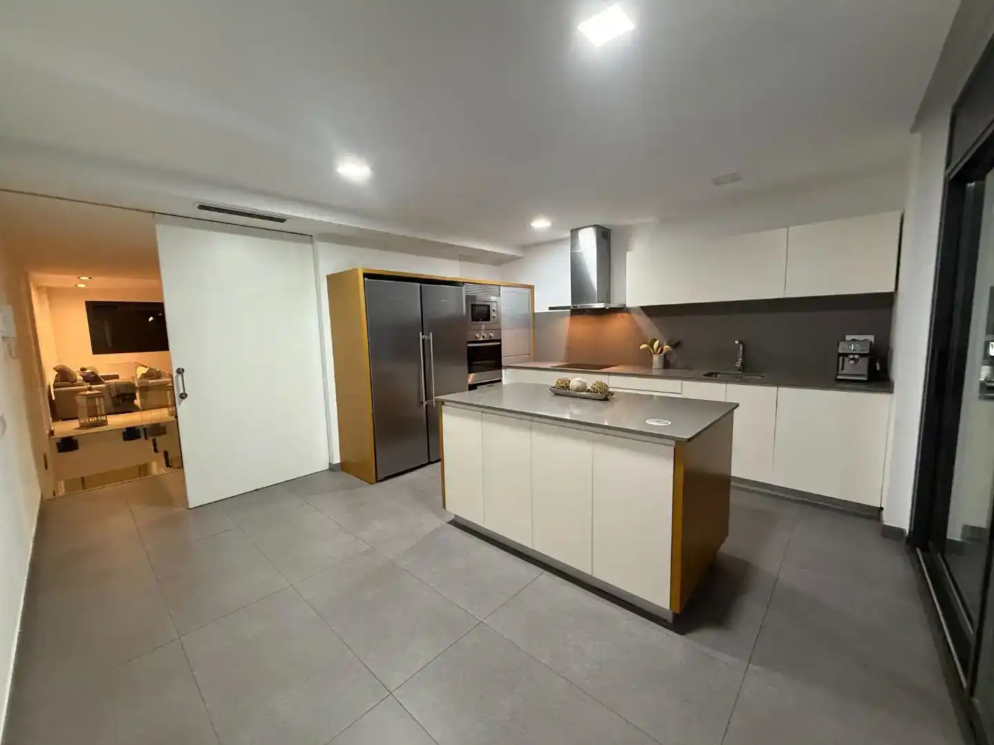 Kitchen of Detached homes for sale in Badalona  with Air Conditioner, Swimming Pool and Balcony