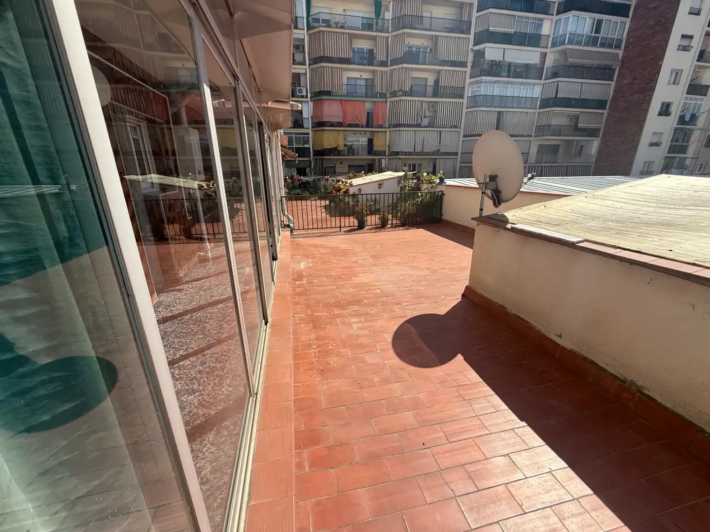 Terrasse von Wohnung zum Verkauf in Terrassa mit Klimaanlage, Heizung und Terrasse