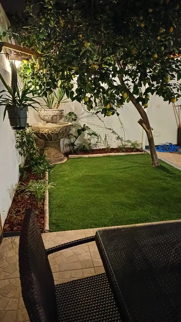 Garten von Erdgeschoss zum Verkauf in Mataró mit Klimaanlage, Heizung und Privatgarten