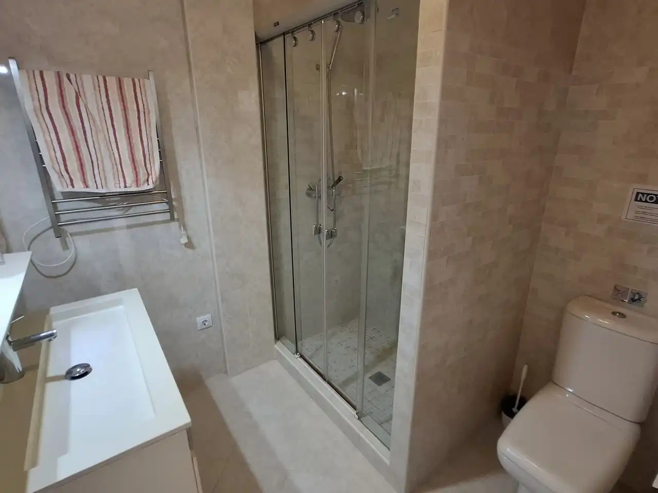 Bathroom of Apartments for sale in Mojácar  with Air Conditioner, Terrace and Swimming Pool