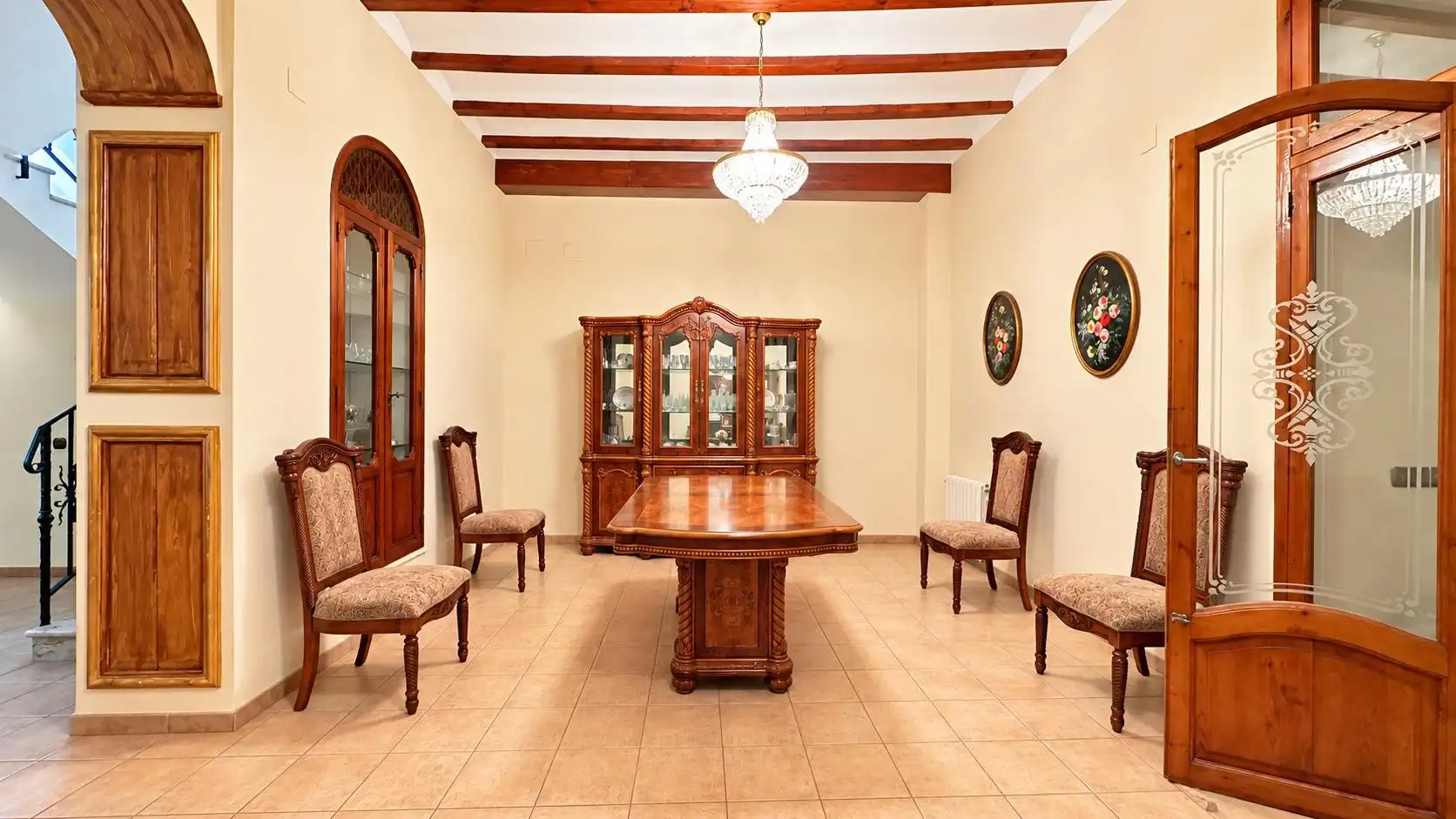 Comedor de Casa o chalet en venta en L'Alcúdia con Aire acondicionado, Terraza y Trastero