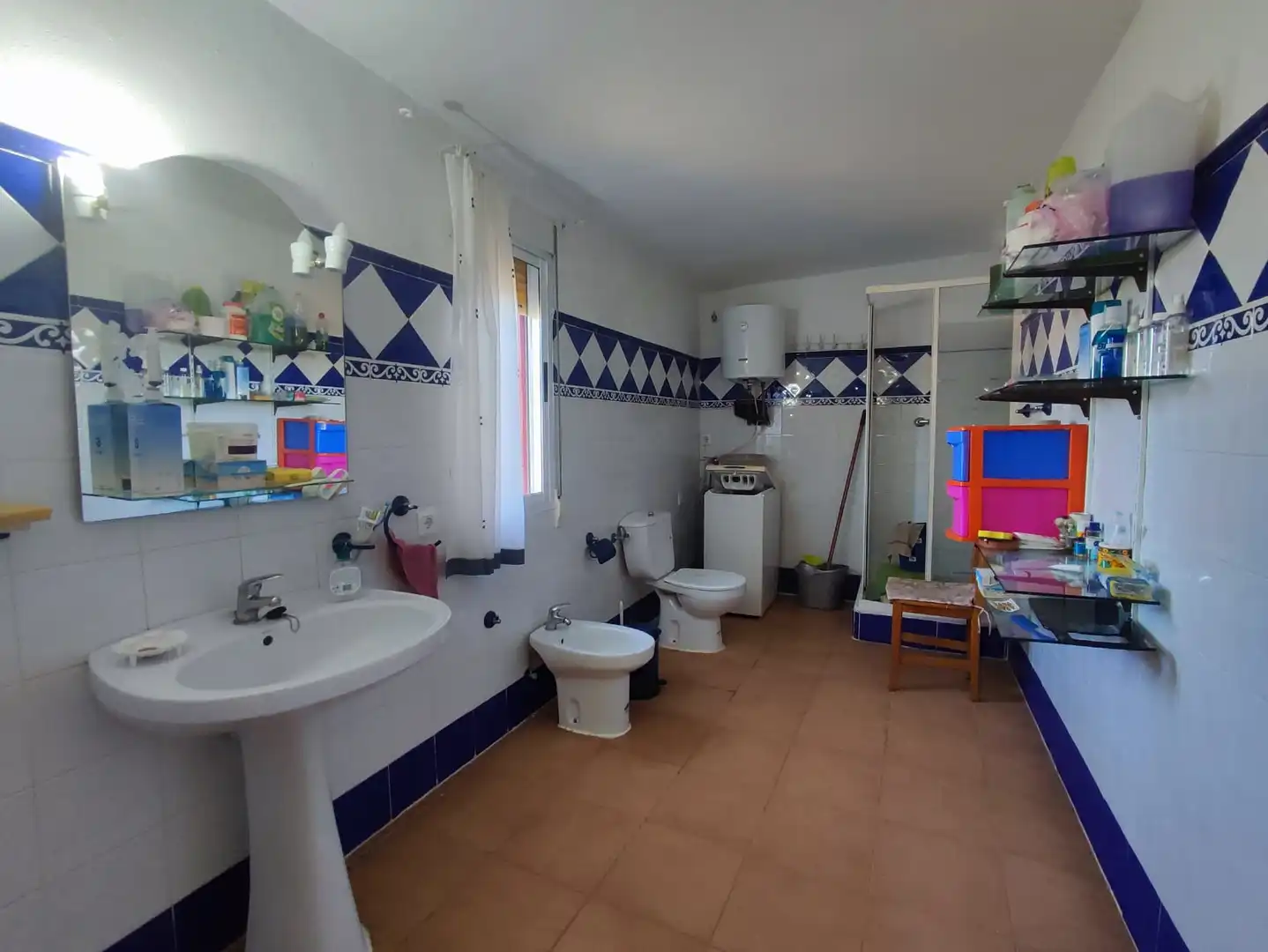Baño de Casa o chalet en venta en Manzanares con Aire acondicionado, Jardín privado y Terraza