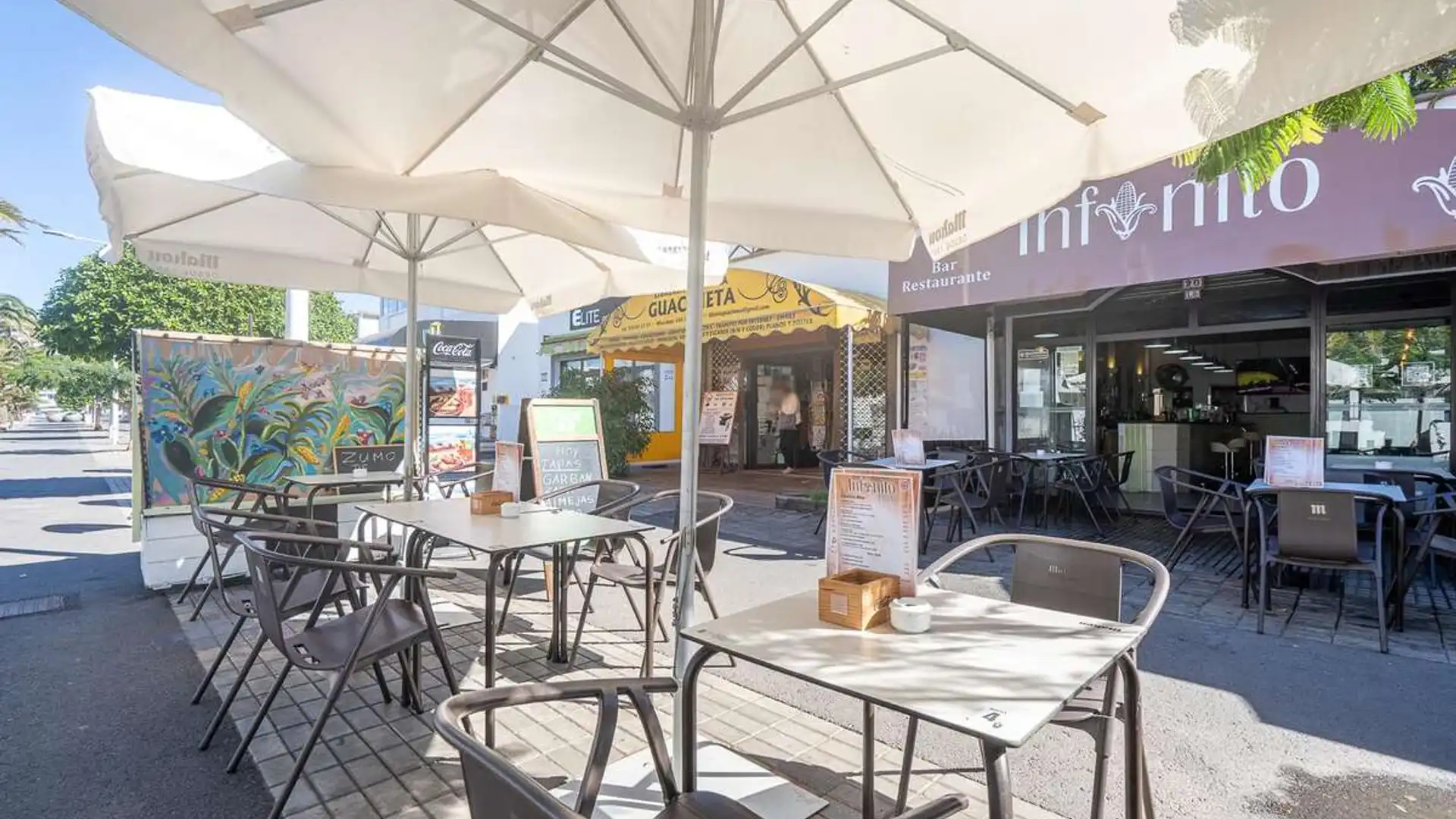 Terraza de Local en traspaso en San Bartolomé