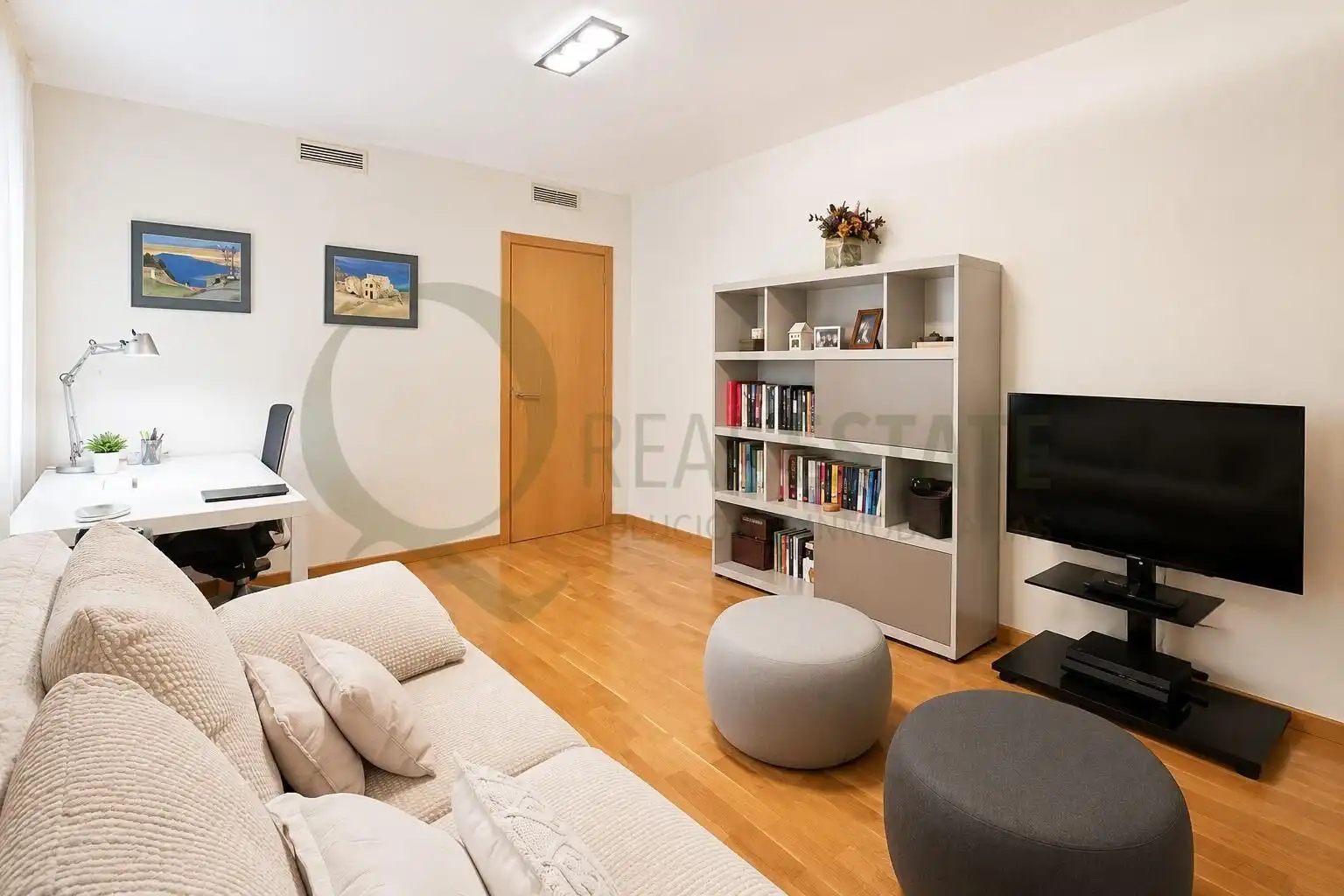Sala d'estar de Pis en venda en Alicante / Alacant amb Aire condicionat, Calefacció i Balcó
