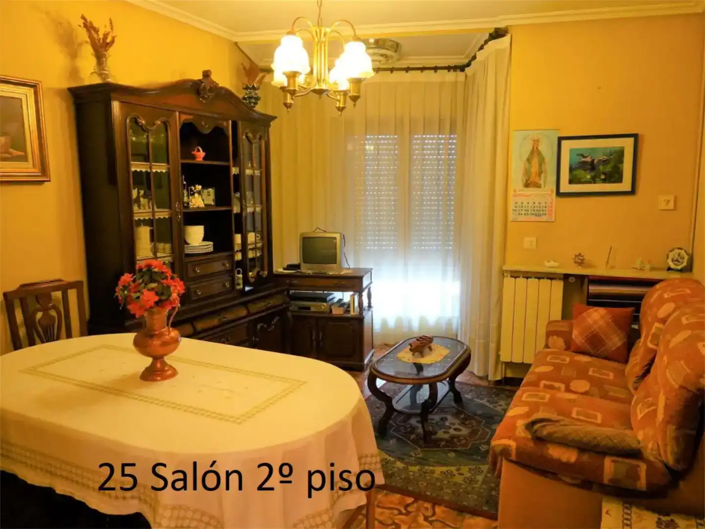 Sala d'estar de Pis en venda en Trobajo del Camino