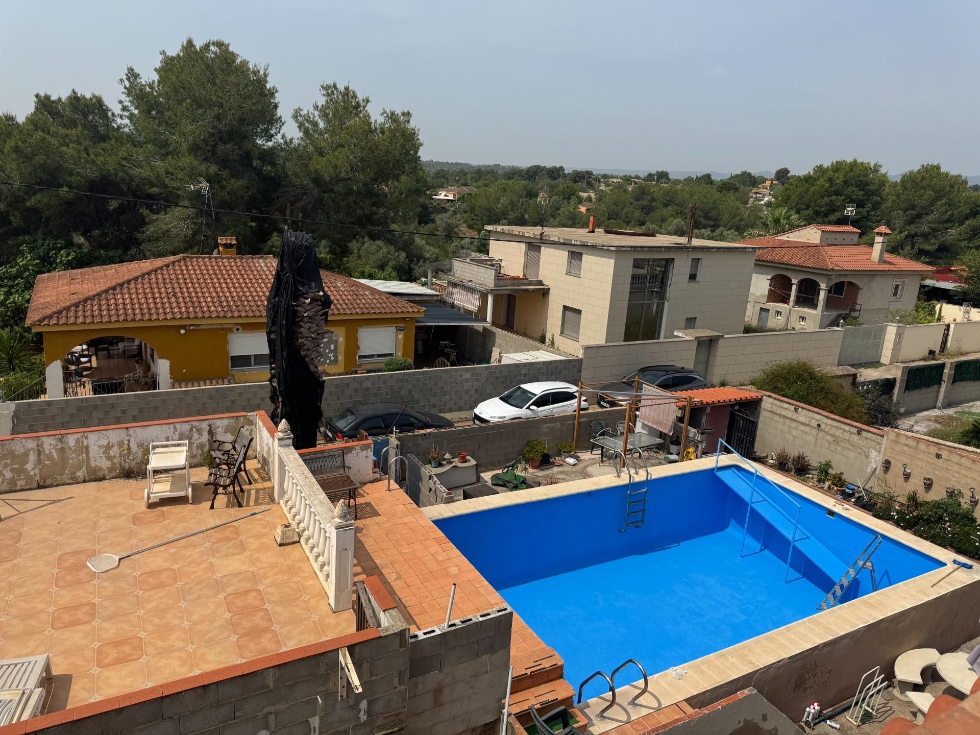 Piscina de Casa o xalet en venda en Vilamarxant amb Aire condicionat, Calefacció i Jardí privat