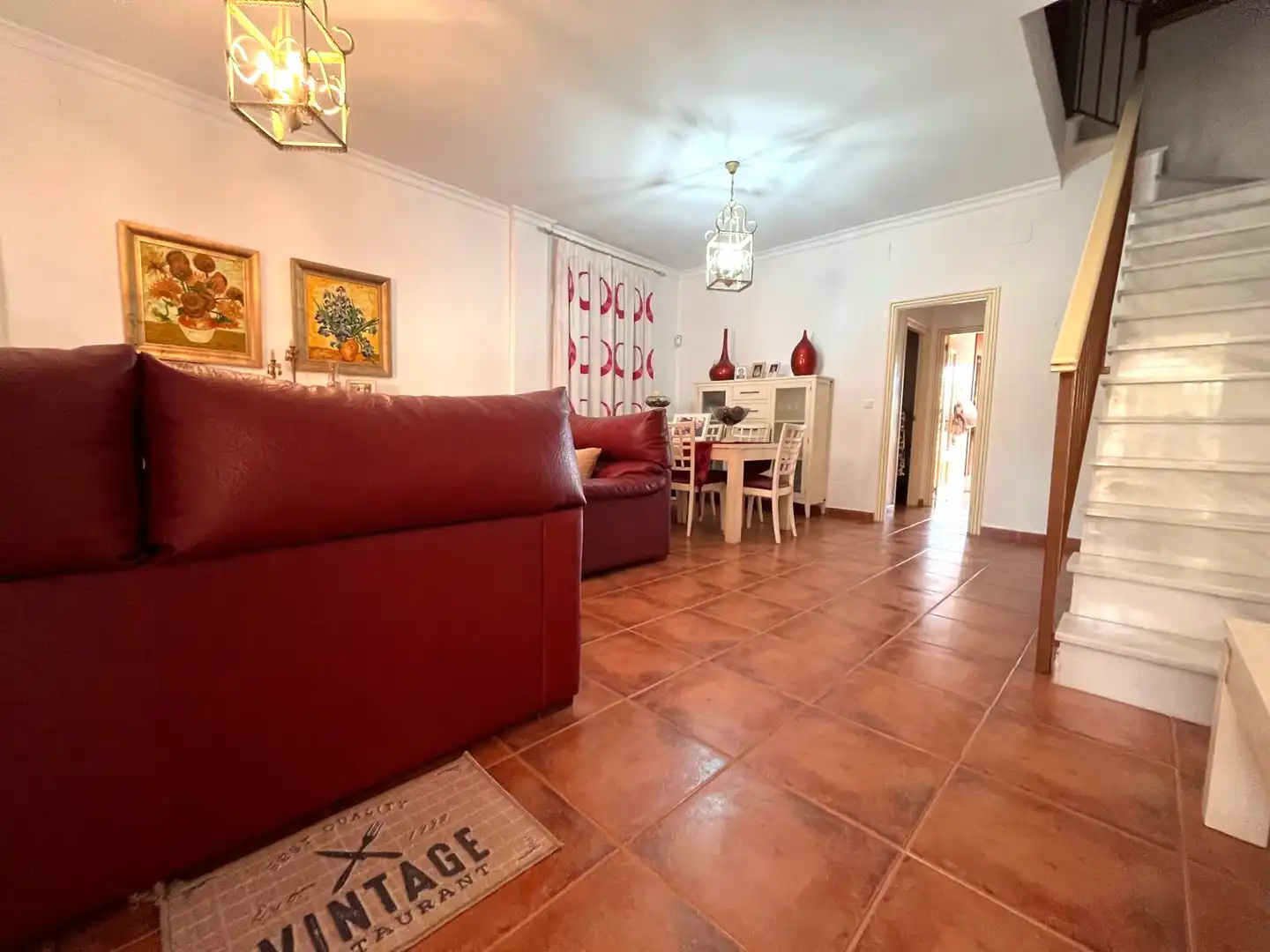Sala d'estar de Casa o xalet en venda en Islantilla amb Terrassa, Moblat i Rentadora