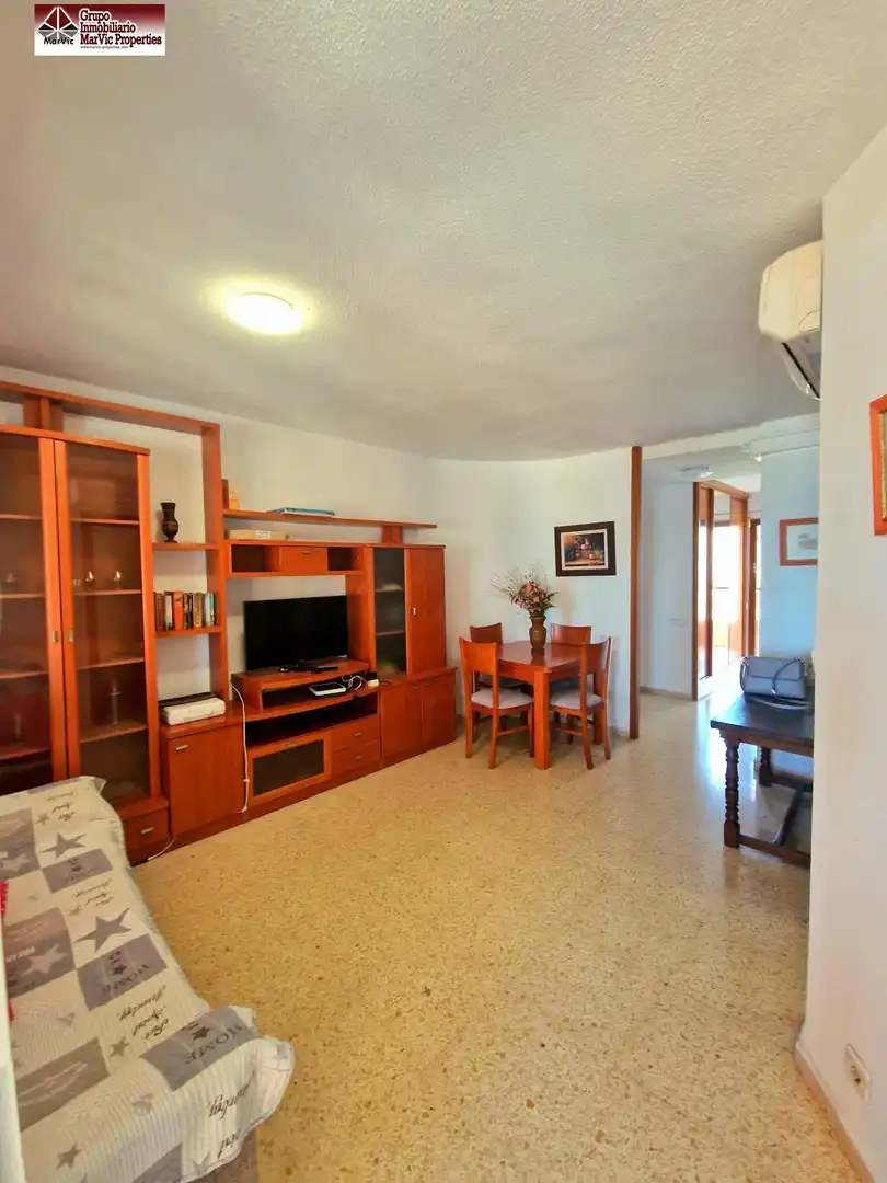 Wohnzimmer von Wohnung zum Verkauf in Benidorm mit Klimaanlage und Terrasse
