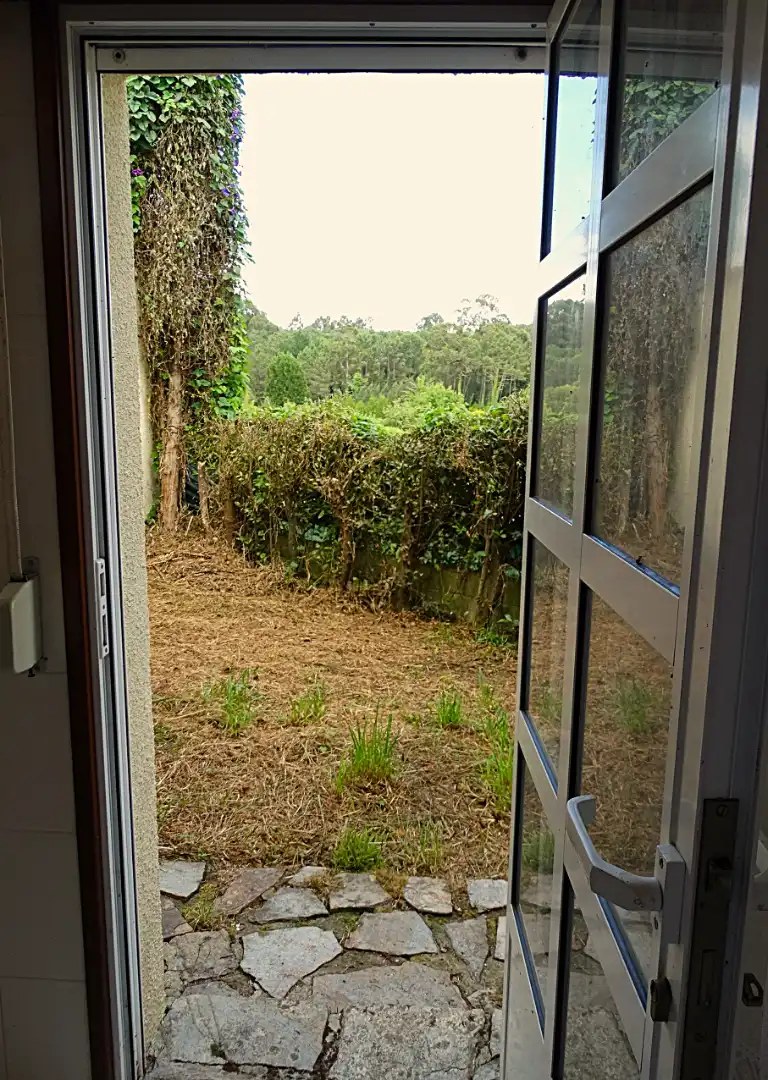 Jardín de Casa adosada en venta en Miño con Jardín privado, Parquet y Terraza