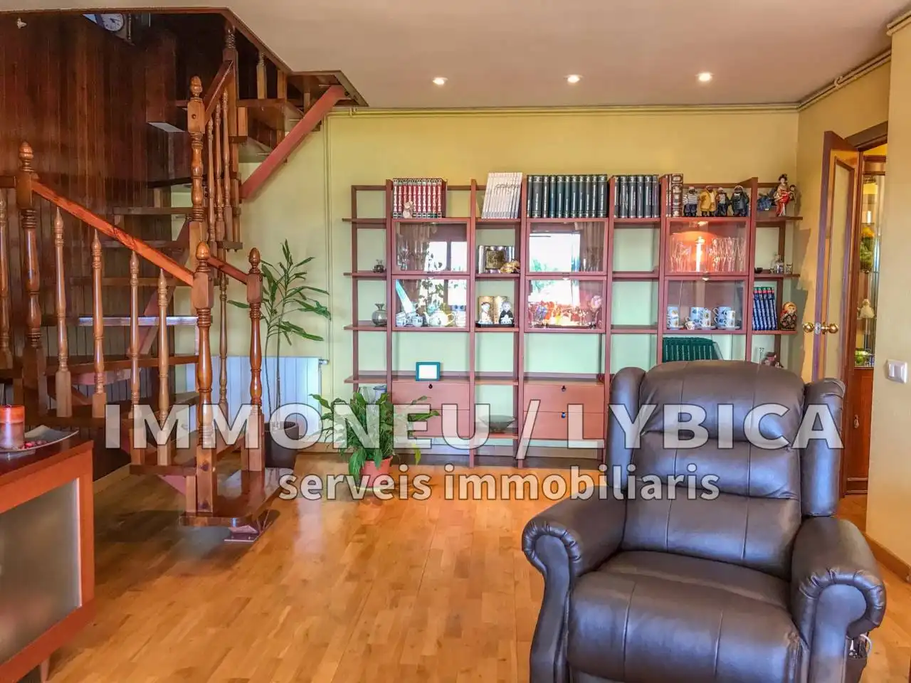 Wohnzimmer von Maisonette zum Verkauf in Puigcerdà mit Heizung, Parkett und Balkon